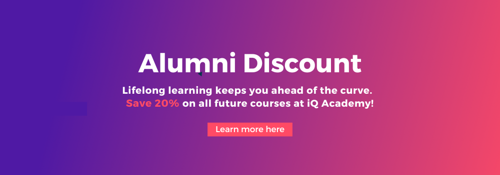 IQ Academy Alumni Discount